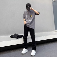 美式牛仔裤男春秋新款休闲直筒裤T1630P35，男装牛仔裤，星座1116-2