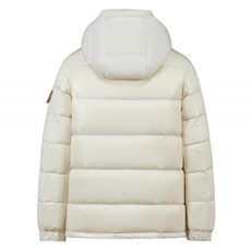 高版本90%鹅绒羽绒服潮牌短款加厚连帽亮面冬季外套男女228-P130，男装羽绒服，星座1210A