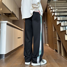 2024秋季新款内景大码菠萝格炫彩织带卫裤M-5XHK24568-特P35，男装休闲裤，电商A022