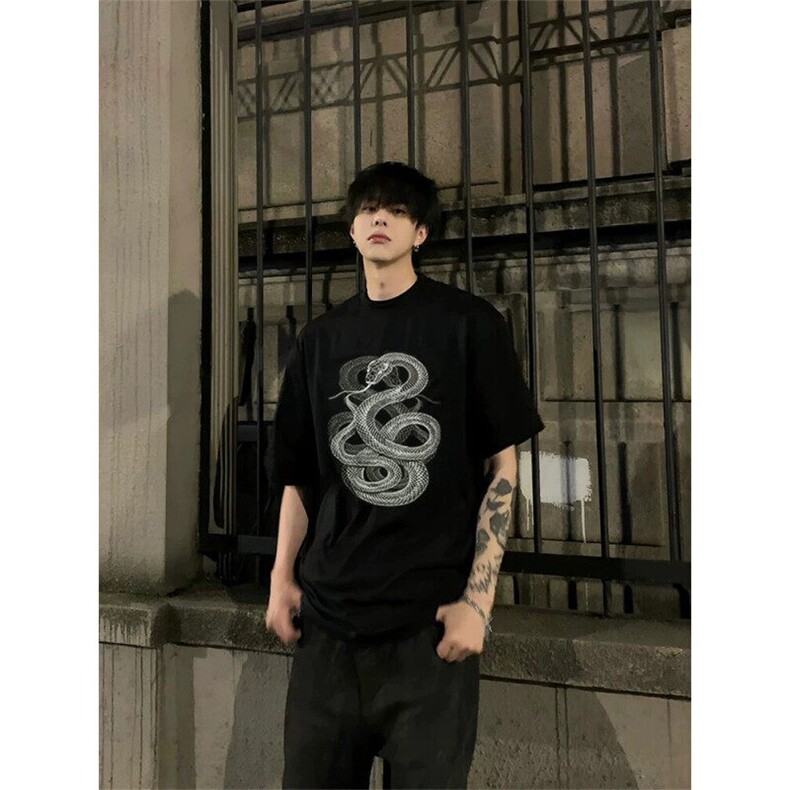 XZ809A/BBBT18/P20/控38重磅印花美式复古圆领T恤,男装T恤,星座809A(原222-1)