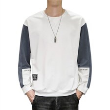 现货圆领宽松学生韩版大码卫衣W6177P26，男装卫衣，星座301D-5(原星座1415）
