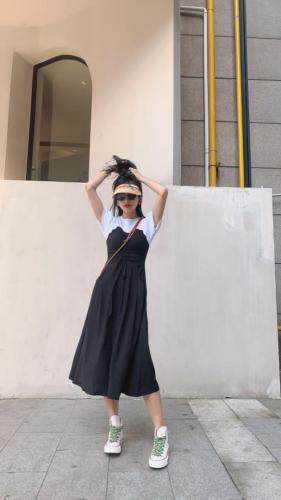 现货连衣裙，女装连衣裙，LL+