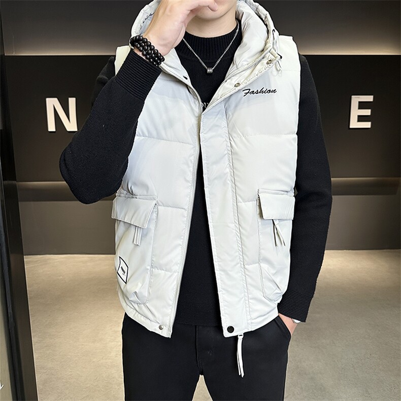 2025-1018-M637-P75-男士2冬季马甲棉服宽松坎肩无袖棉衣加厚外套,男装背心/马甲,星座1018