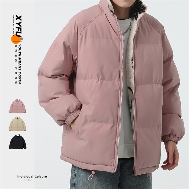 秋冬款立领棉衣无影墙中性风防风棉衣休闲保暖WT3610-P85，男装棉衣，星座717