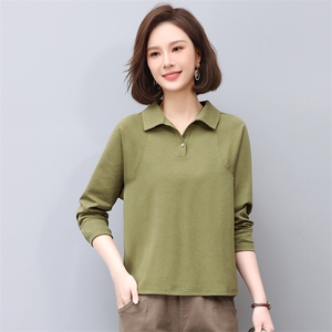 时尚百搭春季女装纯色长袖衬衫 修身显瘦休闲上衣图片