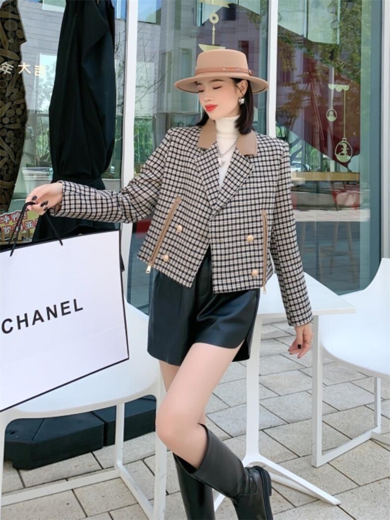 格子外套，其它，一家人