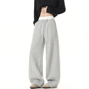 美式腰头撞色拼接卫裤男春季新款cleanfit慵懒感DGWK2028特批35