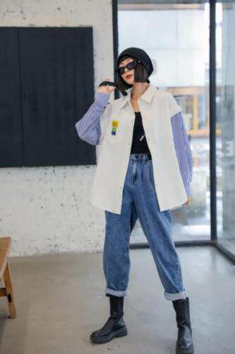 秋款衬衫，女装衬衫，品炫姿