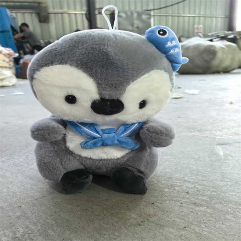 海军企鹅厂家直销礼品店专供精美十寸毛绒玩具，十寸十五寸毛绒玩具厂家