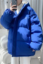 MY6139/P110冬季连帽宽松刺绣羊羔毛棉衣男大码面包服棉袄外套男，男装棉衣，电商A141