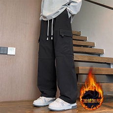 217-K12-P45加绒P55防水工装休闲男大码冲锋裤子，男装工装外套，星座217-2