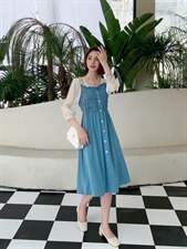 韩版修身显瘦连衣裙有现货，女装连衣裙，千利红