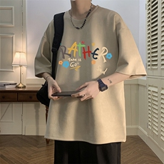 麂皮绒短袖t恤男大码半袖男JD82301-P25，男装T恤，电商A040