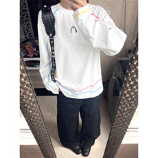 美式高街解构工艺速干长袖T恤衫男女款防晒上衣户外运动骑行服潮，男装防晒衣，电商A486
