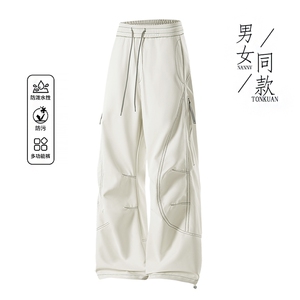 2025秋季直播新款防水休闲裤户外伞兵裤男登山冲锋裤K788-P35图片