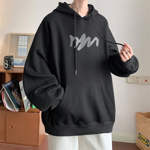 ！连帽圆领卫衣男装港风帽衫男 LM127-P35图片