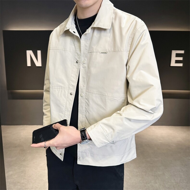 JK419-P802026春夏新品时尚舒适青年夹克百搭休闲外套，男装夹克，星座507A（原星座306B-2）