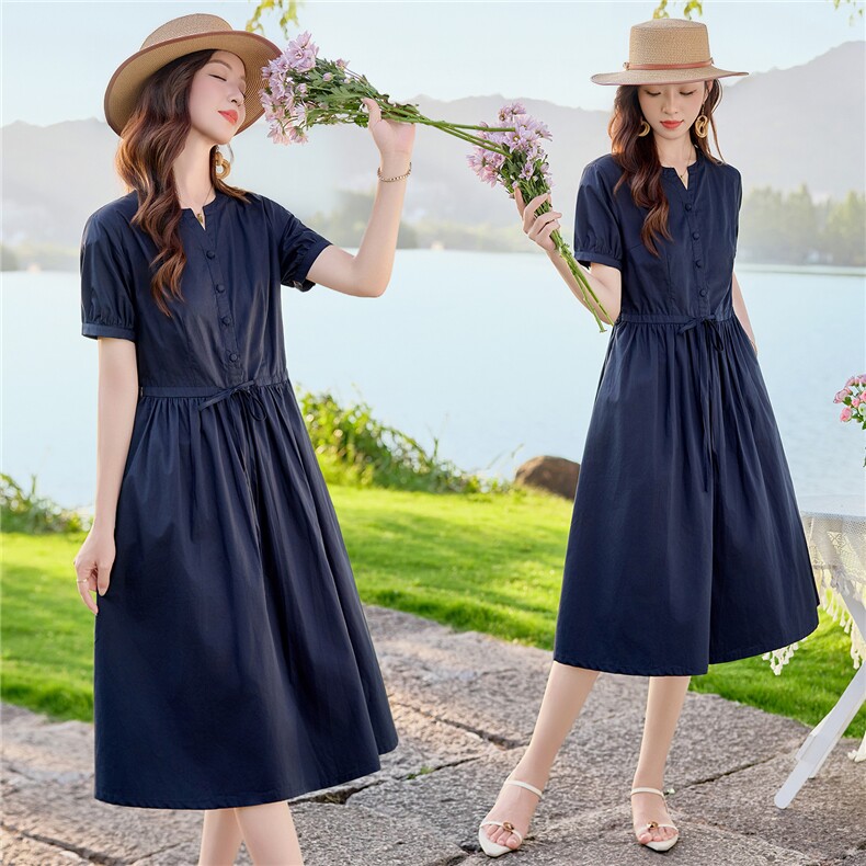 6310时尚气质显瘦连衣裙，女装连衣裙，倪叶myz