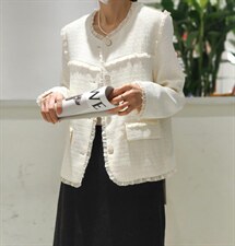 【现货】精致木耳边小香，其它，麦丝尚