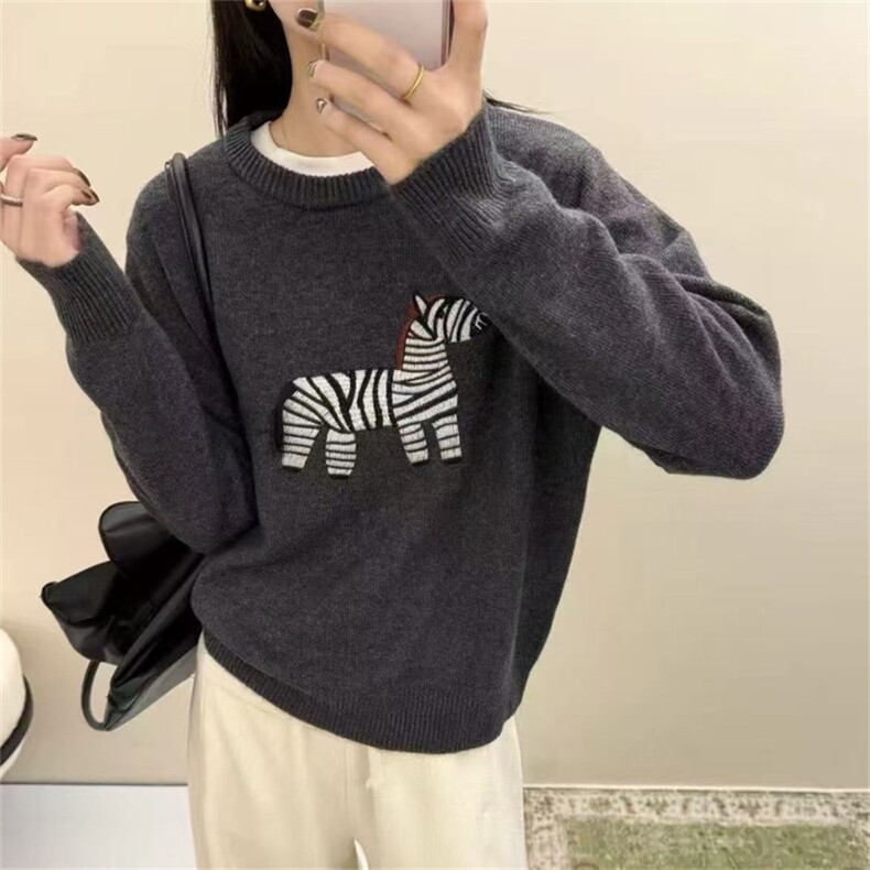 2025年秋季时尚百搭通勤简约休闲女士羊毛衫，女装羊毛衫，锦弘羊绒