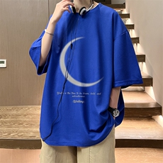华夫格t恤男短袖男大码五分袖酒店风HT73349-P22，男装T恤，电商A040