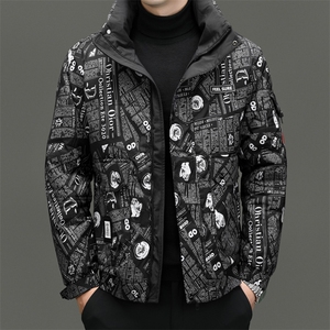 BNG2222钱塘2020-2时尚简约冬季厚款中年男士90鸭绒羽绒服P230图片