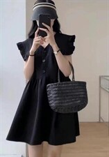 木耳边娃娃衫，其它，玩美