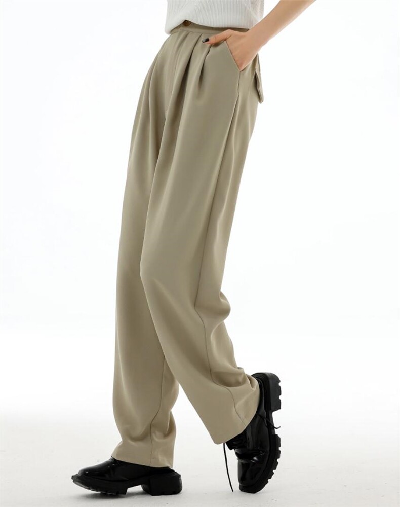 现货设计感百搭西装裤，女装休闲裤，尤鱼 YOOYUU