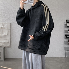 现货WY10081-特P48控88华棉扎染高品质织带连帽大码卫衣，男装卫衣，电商A059