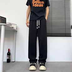 男款2026新款春秋潮流ins直筒休闲裤男士宽松百搭阔腿裤1239P36，男装休闲裤，星座410-2