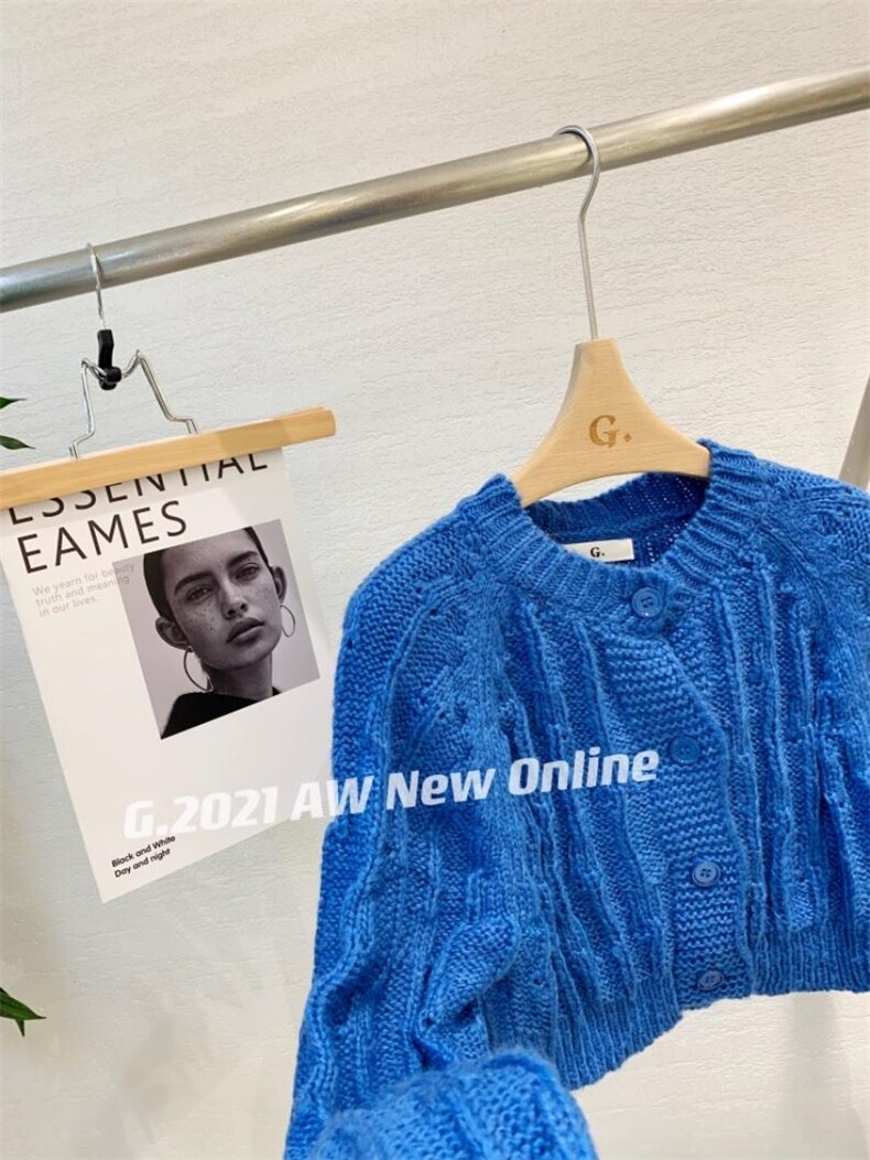 新款韩版小花短款开衫均码现货，其它，G