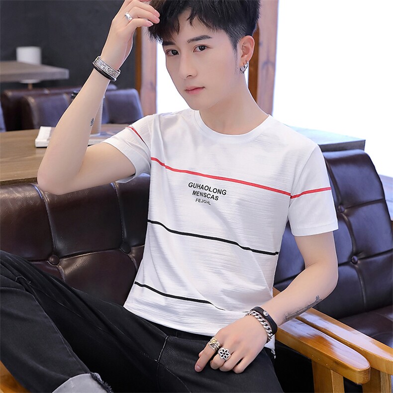 家乐2004夏装t恤男袖短韩版男士圆领夏季休闲潮流时尚打底衫,男装T恤,电商D310（原电商305）