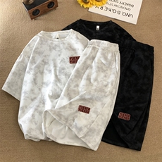 量大图低自动【有货】短袖套装C403A-TZT25394-P55，男装休闲套装，电商C403A