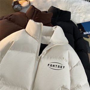 毛毯 新款秋冬时尚字母印花休闲立领棉服A247-MY505特批85控138图片