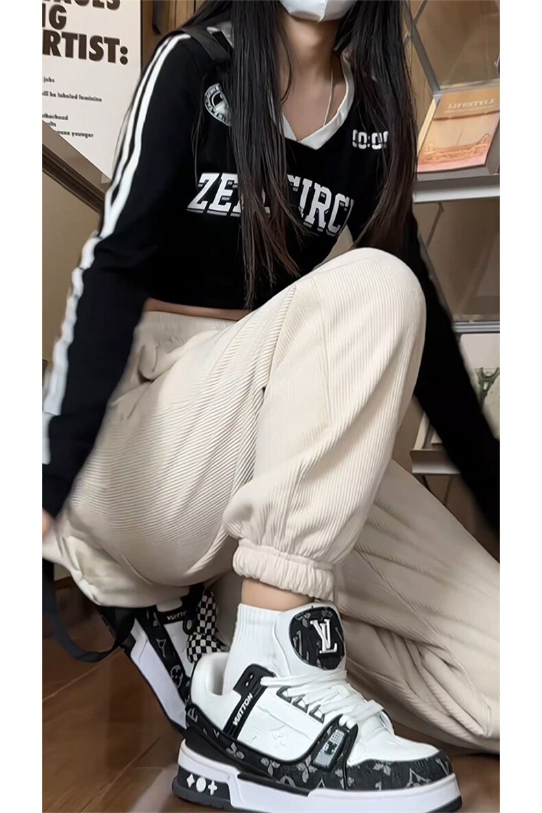 主推差价大D2280-TP4068休闲百搭保暖加绒加厚灯芯绒束脚裤,男装休闲裤,电商A102