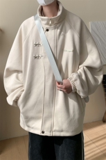 重磅！麂皮绒复合夹克飞机扣外套CP43-特P60控价：108，男装夹克，电商B371