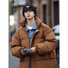 现货一万抖音直播大牛仔假两件大码棉衣情侣棉服8218P118，男装棉衣，电商A030