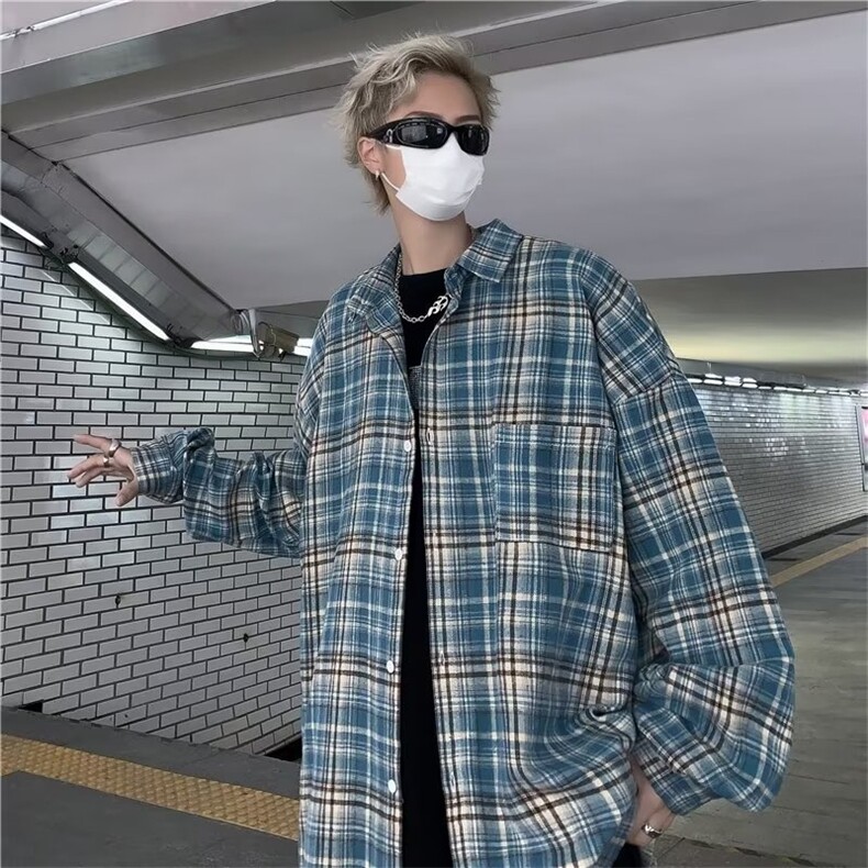 男秋季新款长袖衬衫外套 S798 P43图片