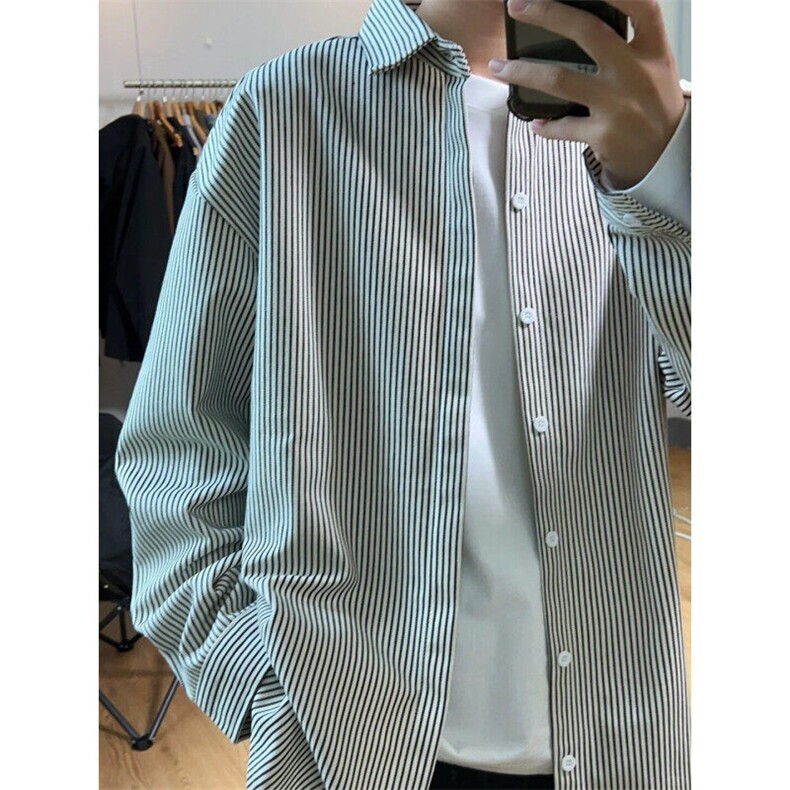 数据款 条纹衬衫1302-GC57-P30 成分28棉 70聚酯纤维 2粘胶图片