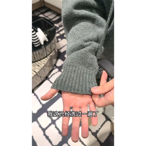 重磅秋冬装北极绒开衫毛衣美式复古休闲慵懒风针织衫加厚连帽外套图片