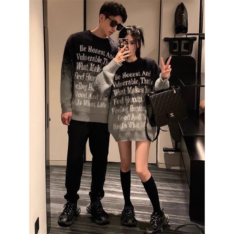 男女款毛衣针织衫字母款圆领P47YL002,男装针织衫/毛衣,星座1112-1
