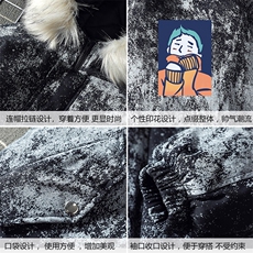 MC49042-P135日系潮衣男大码派克服男工装服外套袄，男装棉衣，电商A040A