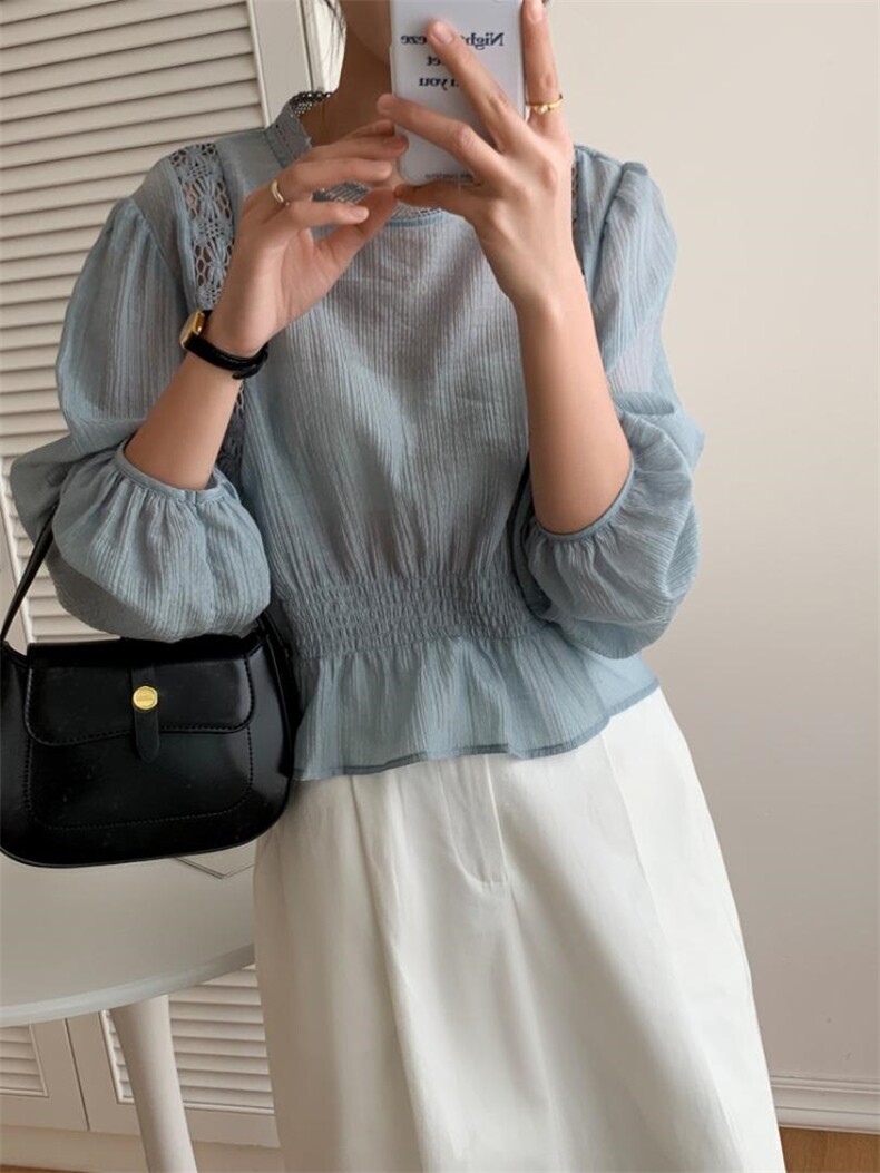 钩花镂空小衫面料，其它，DAP