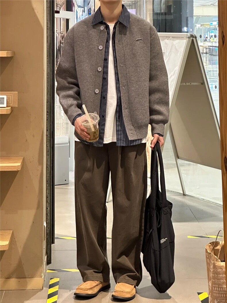 毛衣开衫86788-P65控109、35.6晴纶14.6锦纶49.8聚酯纤维,男装针织衫/毛衣,星座1302