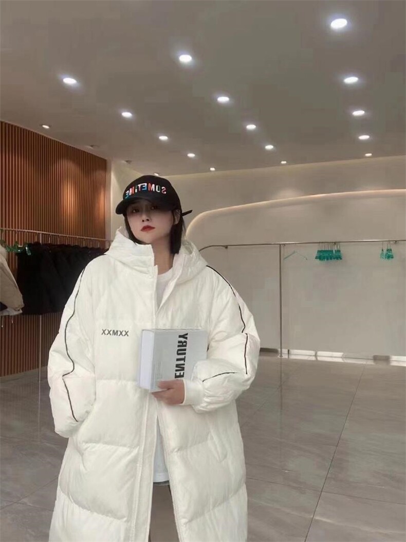 中长款羽绒服，女装羽绒服，EE