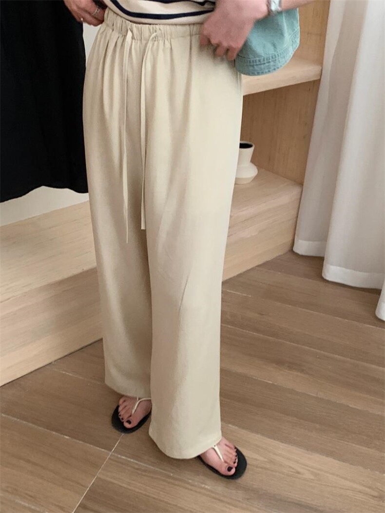 夏季新款阔腿裤～，其它，三文鱼