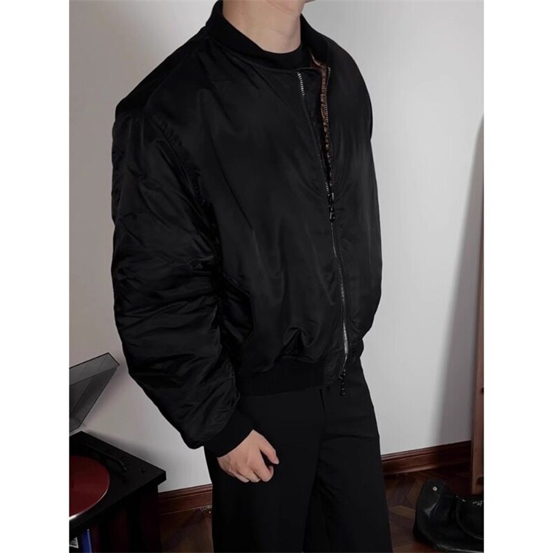 【有货】飞行夹克翻领宽松棉衣棉服外套JK855特P78,男装夹克,星座908-1