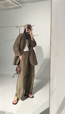 定制面料锦。日韩简约套装，女装职业装，是爱 SHI AN