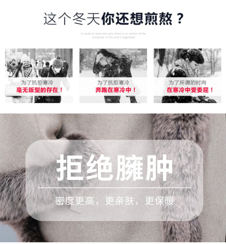 The new autumn and winter cape woolen coat is a versatile mid-length shawl for women, paired with a double-sided woolen cape coat pic 5