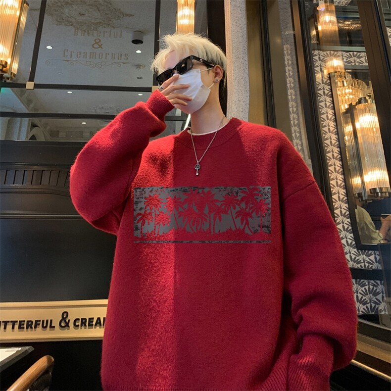 高质量！秋冬季半高领毛衣男加绒加厚线衣男针织衫男MY230-特p38,男装针织衫/毛衣,电商B367